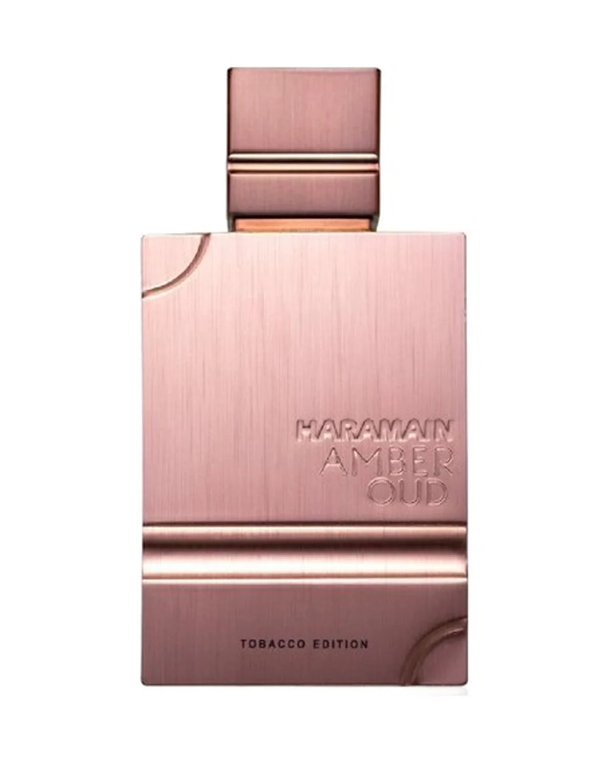 Frasco de Amber Oud Tobacco de Al Haramain, perfume árabes hombre