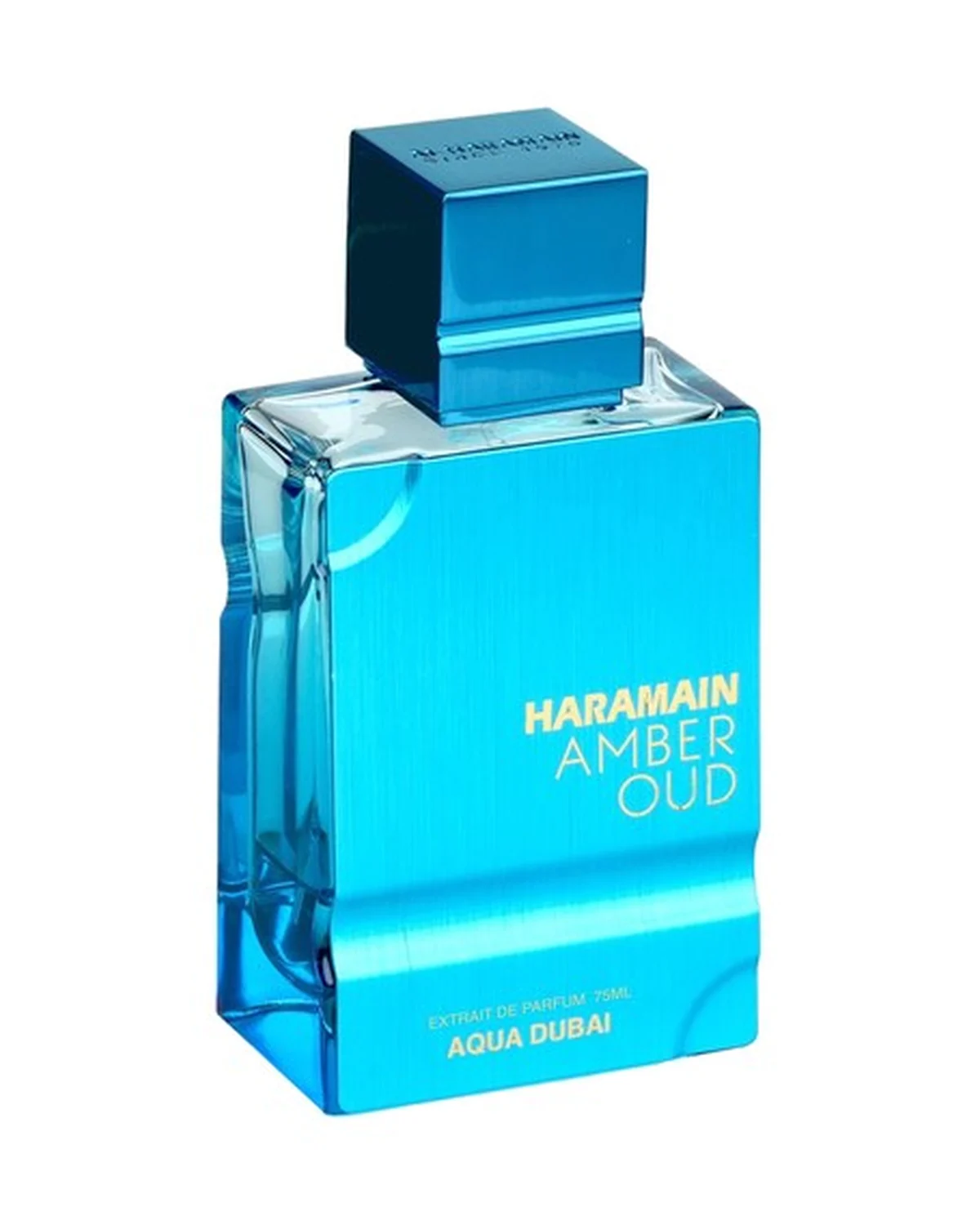 Frasco de Aqua Dubai de Al Haramain, perfume árabes hombre