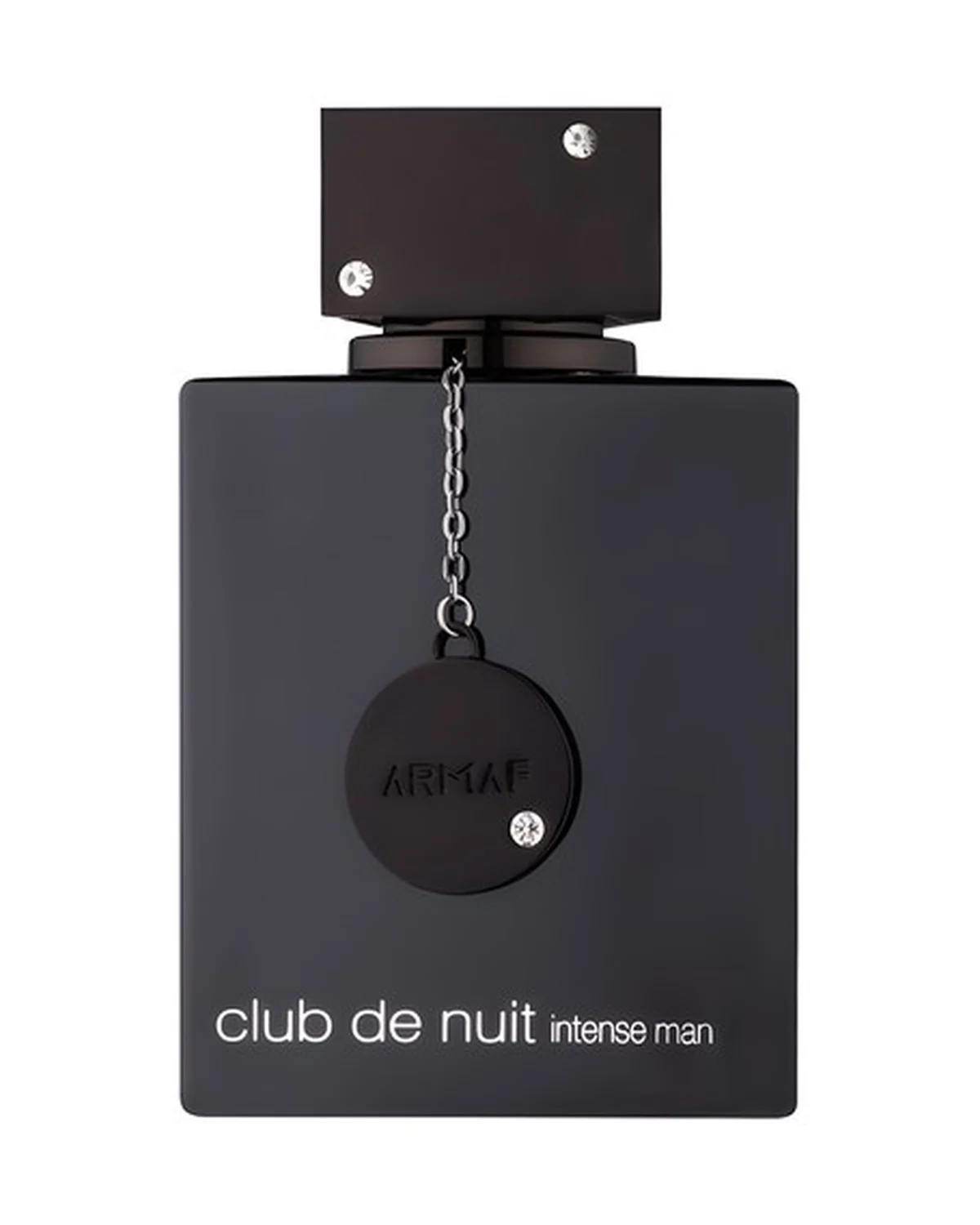 Frasco de Club de Nuit Intense Man de Armaf, perfume árabes hombre