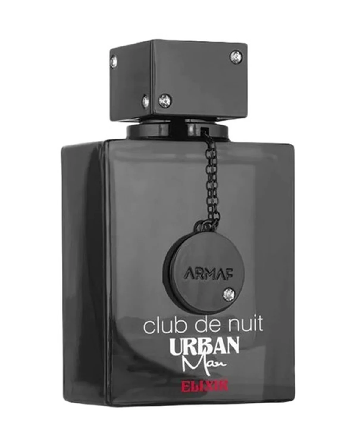 Frasco de Urban Man Elixir de Armaf, perfume árabes hombre