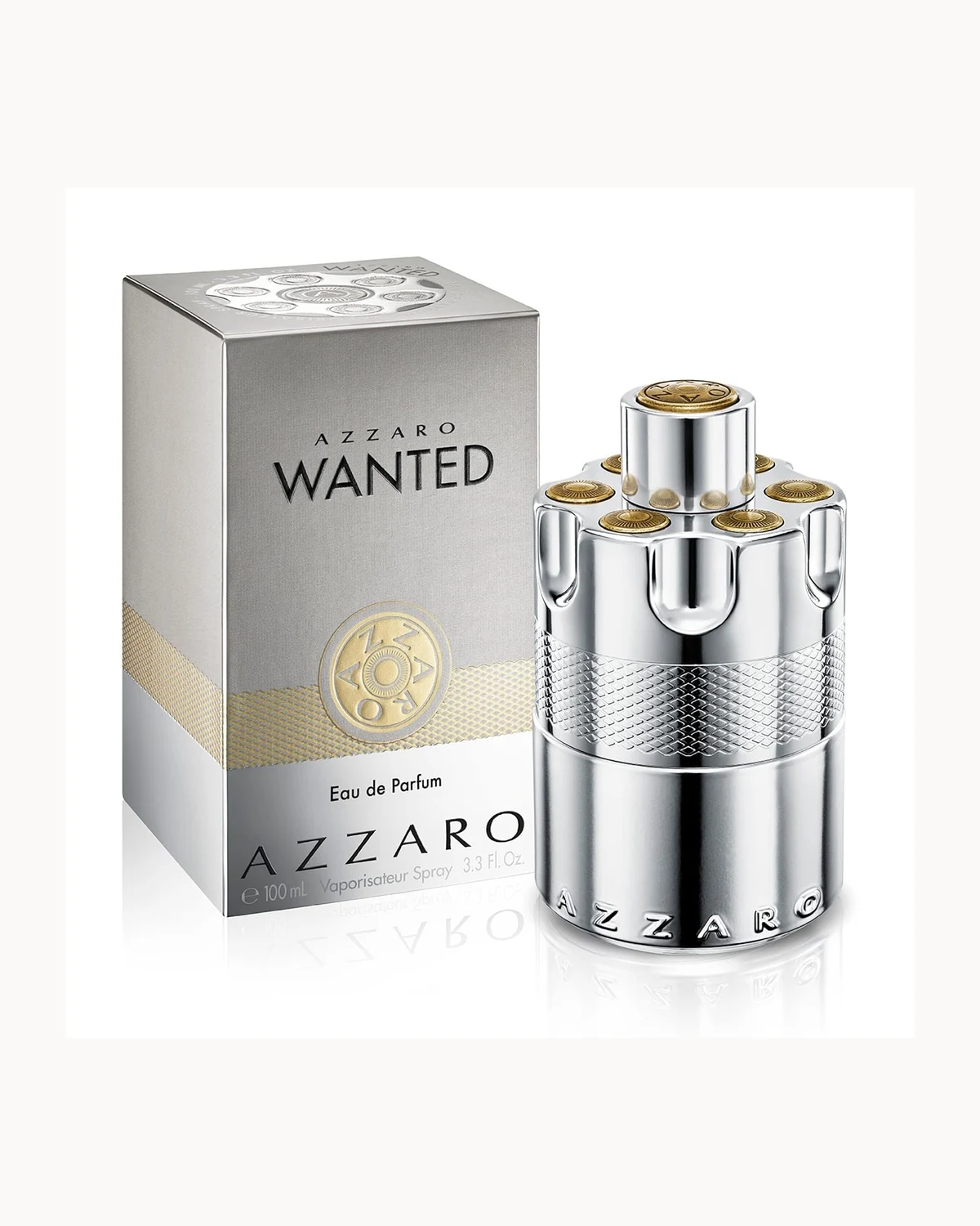 Frasco de Wanted EDP de Azzaro, perfume diseñador hombre