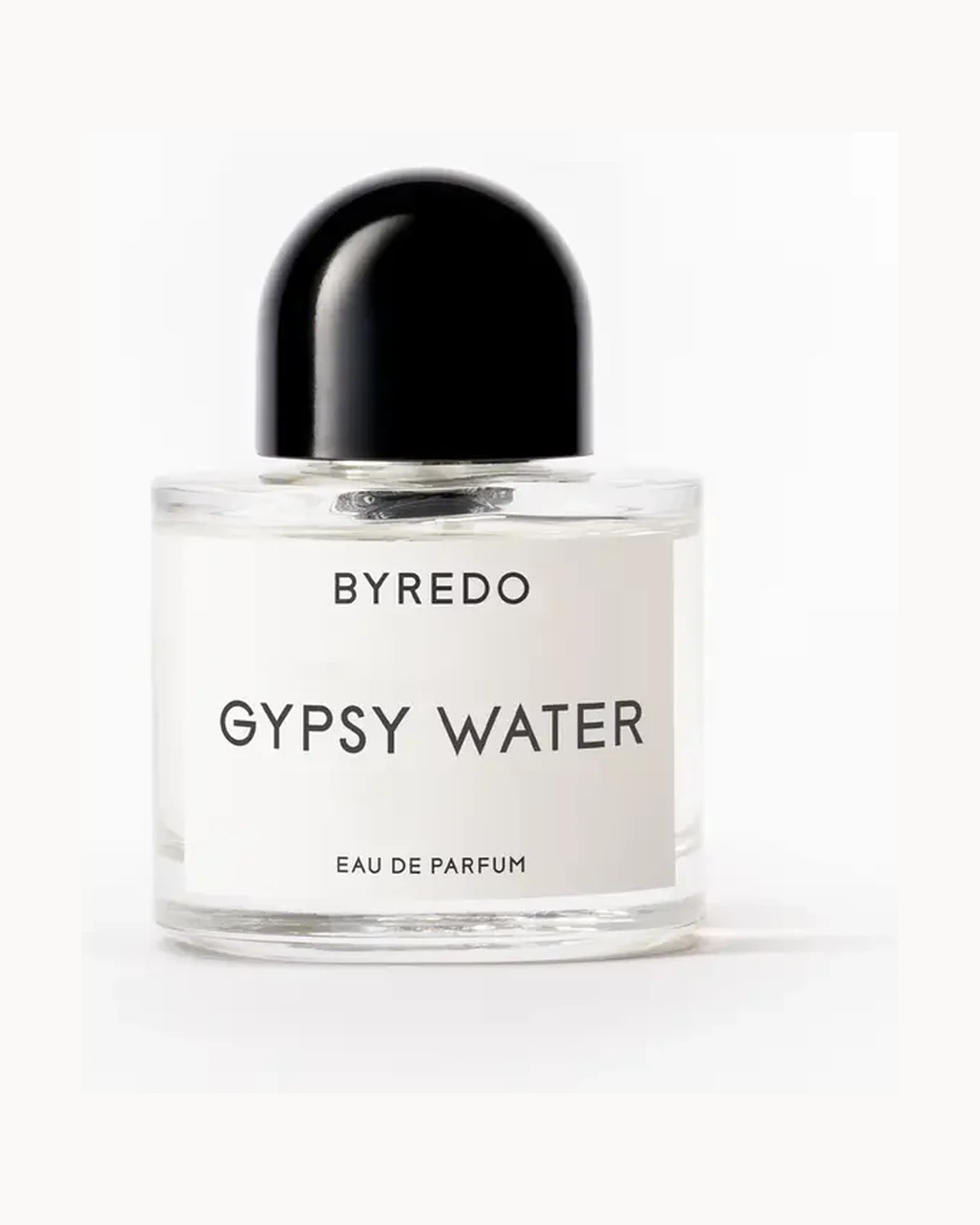 Frasco de Gypsy Water de Byredo, perfume nicho hombre