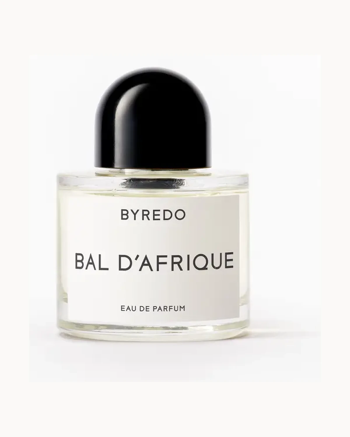 Frasco de Bal d’Afrique de Byredo, perfume nicho unisex