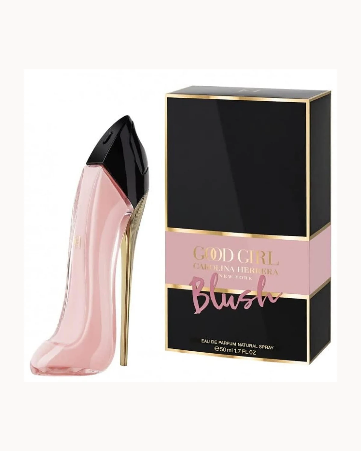 Frasco de Good Girl Blush de Carolina Herrera, perfume diseñador mujer