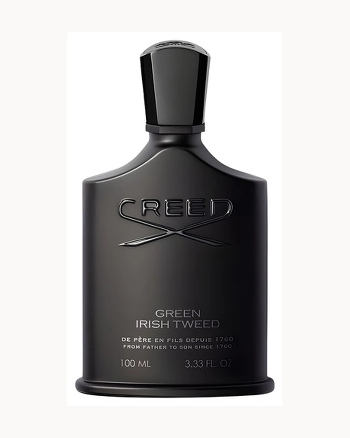 Frasco de Green Irish Tweed de Creed, perfume nicho hombre