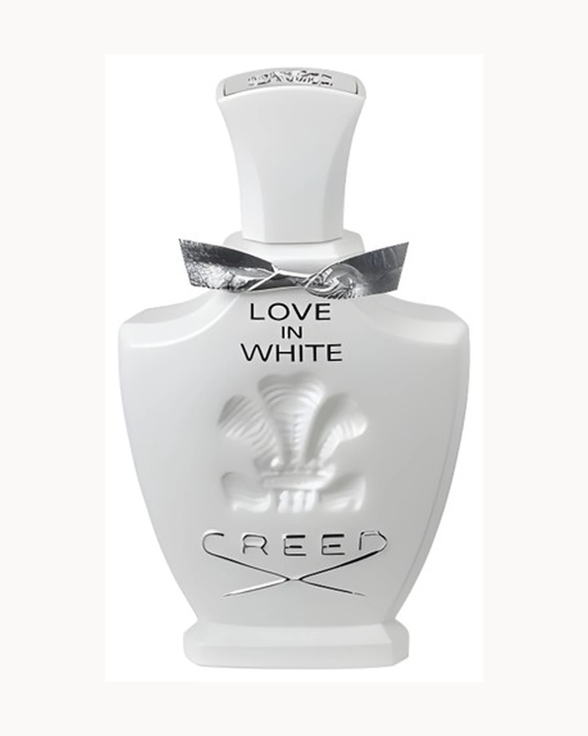 Frasco de Love in White de Creed, perfume nicho mujer
