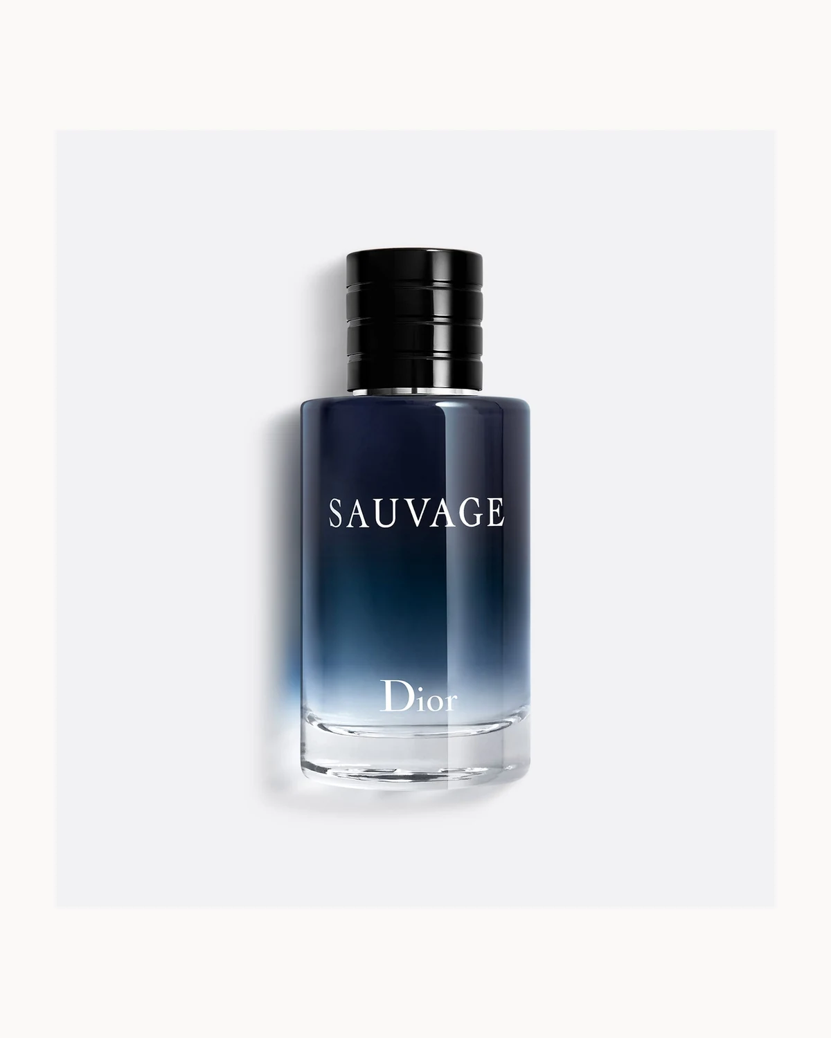 Frasco de Sauvage EDT de Dior, perfume diseñador hombre