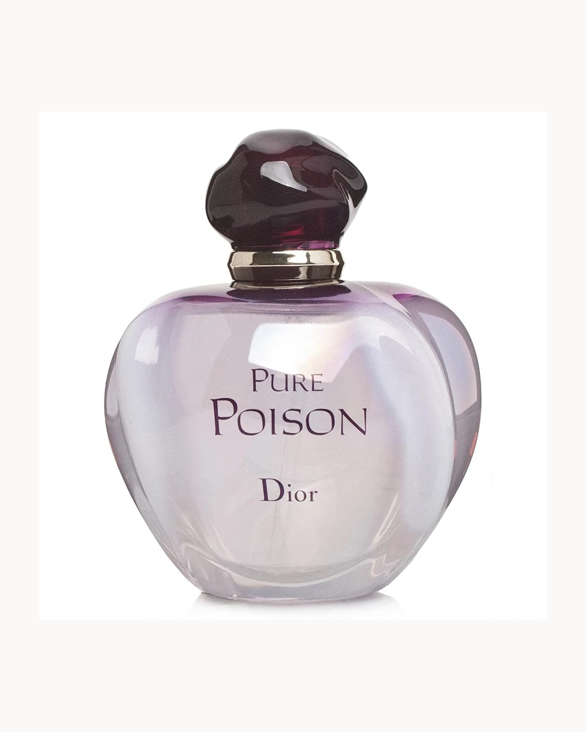 Frasco de Pure Poison de Dior, perfume diseñador mujer