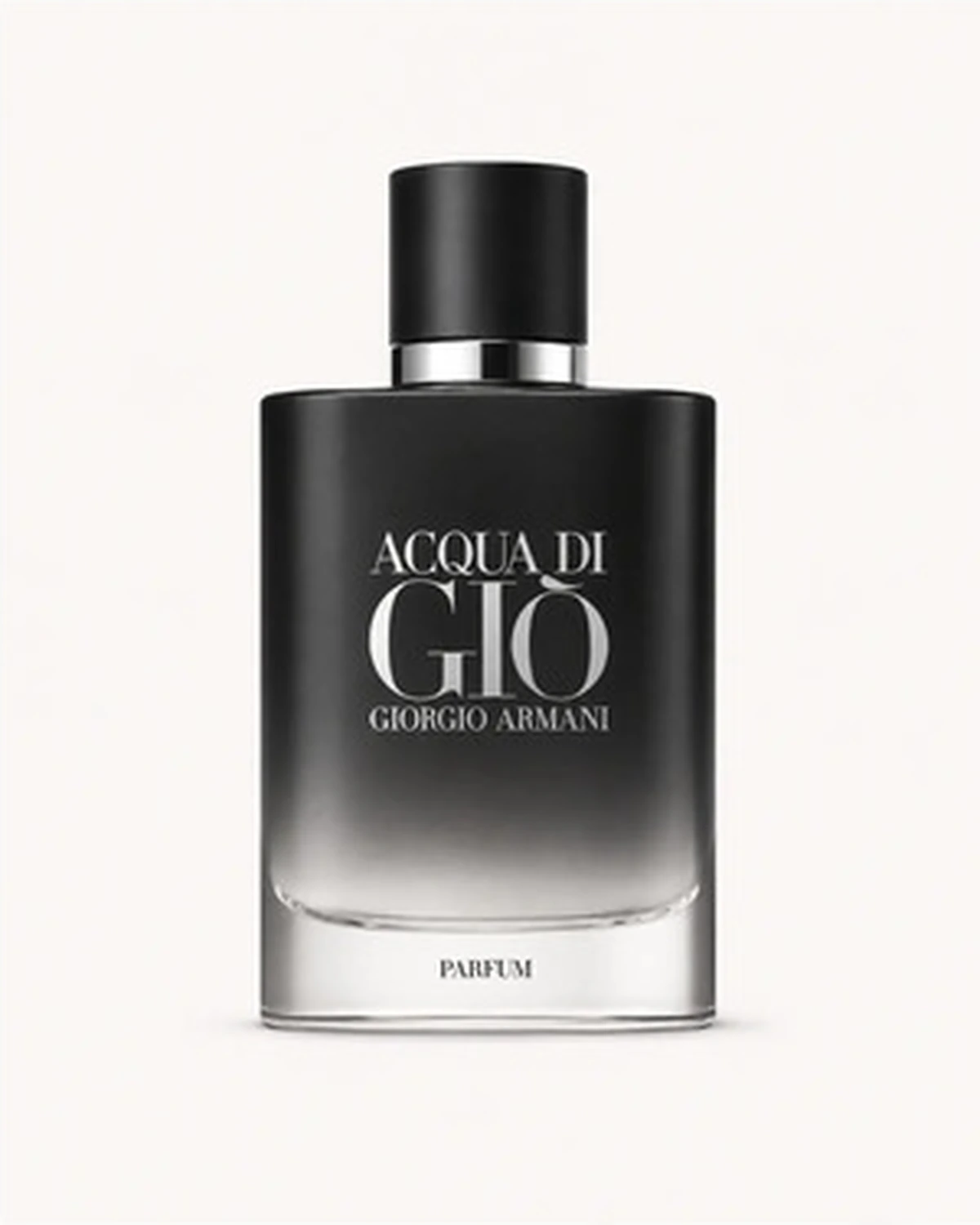 Frasco de Acqua di Gio Parfum de Giorgio Armani, perfume diseñador hombre