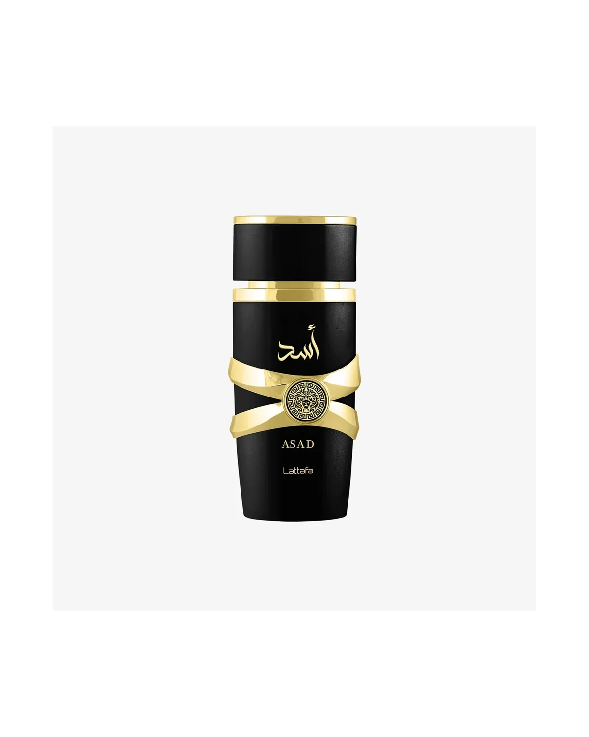 Frasco de Asad de Lattafa, perfume árabes hombre