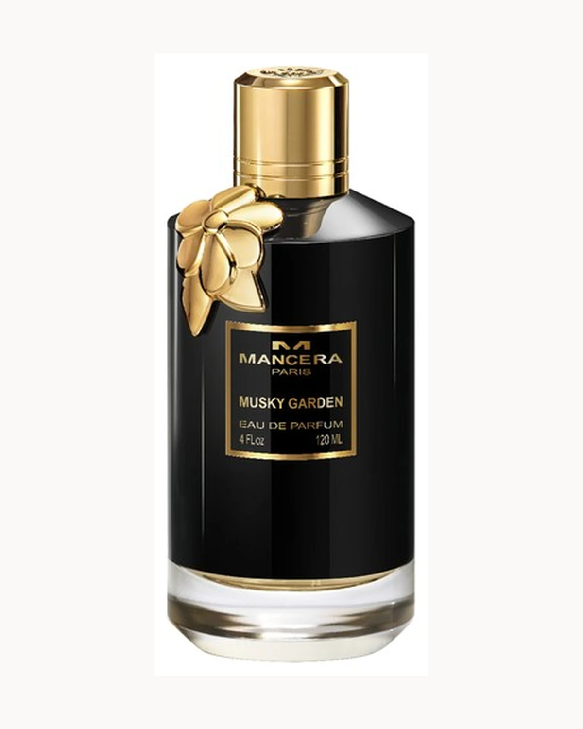Frasco de Musky Garden de Mancera, perfume nicho mujer