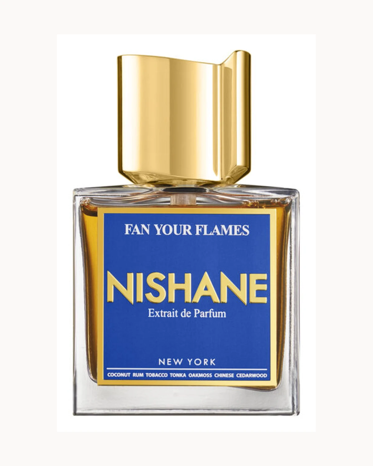 Frasco de Fan Your Flames de Nishane, perfume nicho hombre