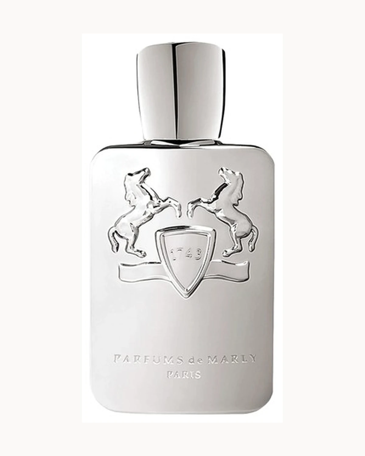 Frasco de Pegasus de Parfums de Marly, perfume nicho hombre