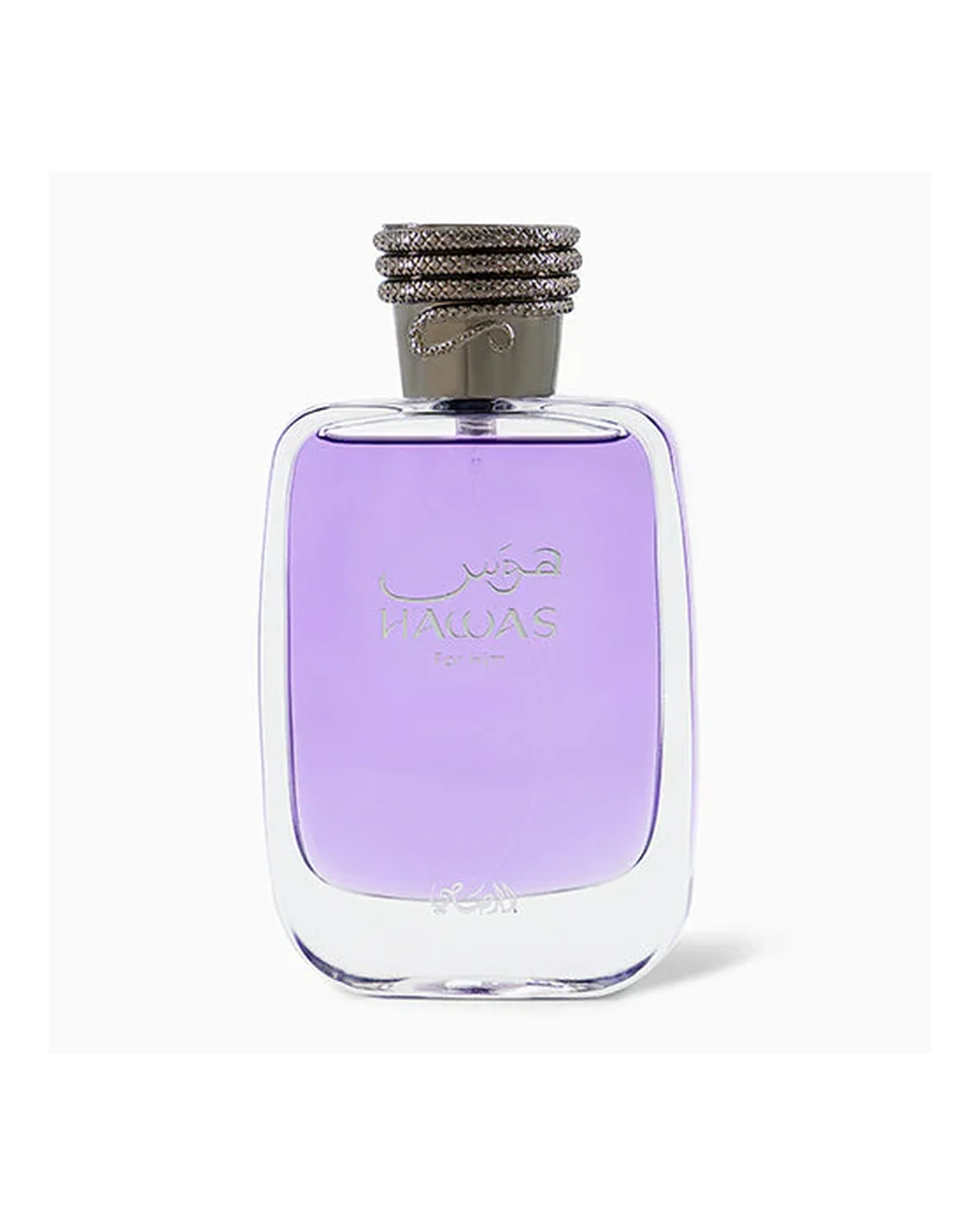 Frasco de Hawas de Rasasi, perfume árabes hombre