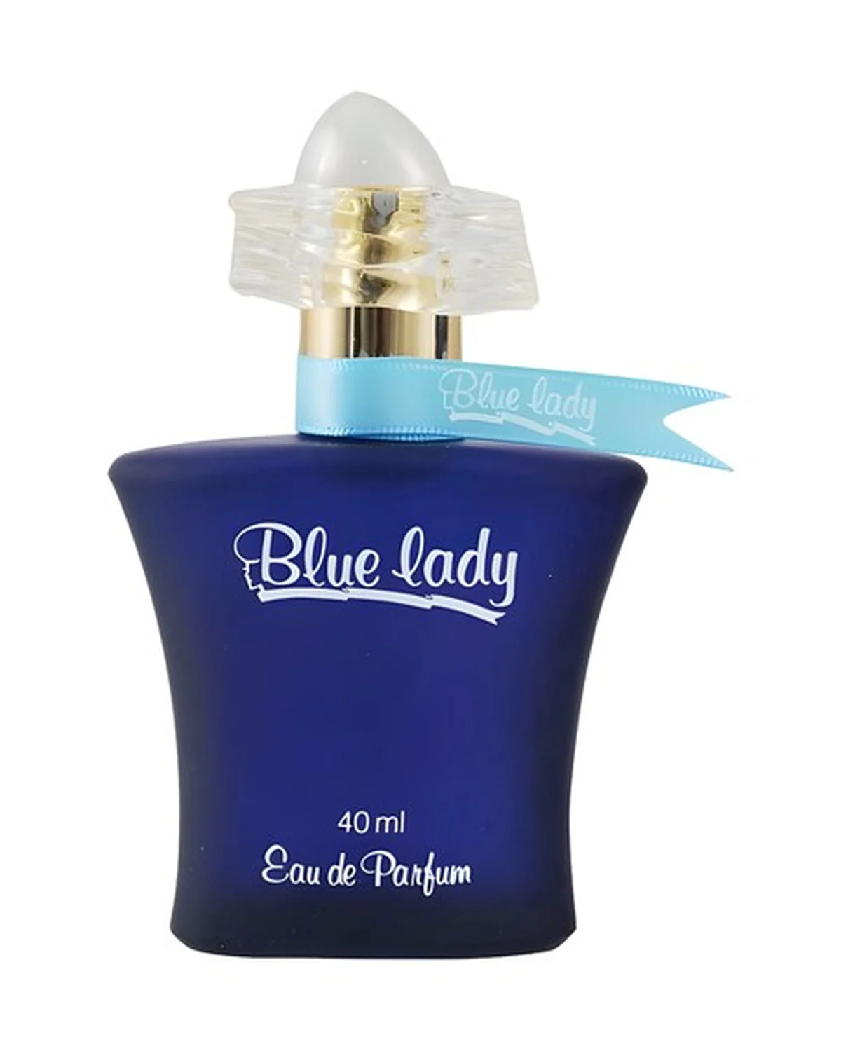 Frasco de Blue Lady de Rasasi, perfume árabes mujer