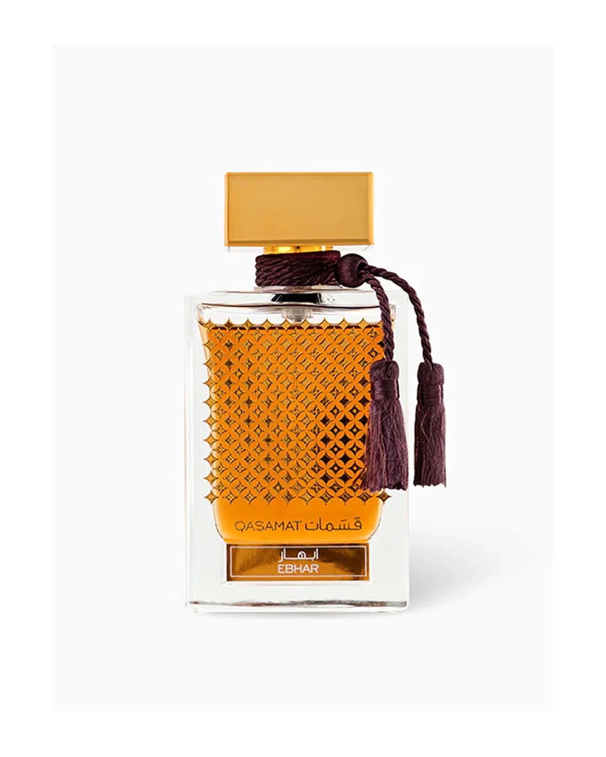 Frasco de Qasamat Ebhar de Rasasi, perfume árabes mujer