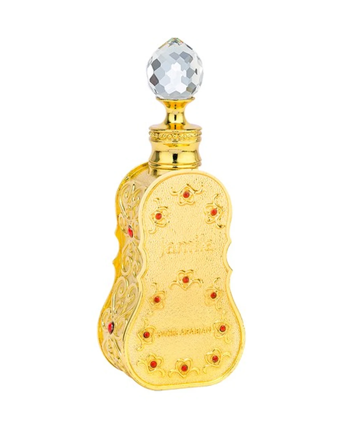 Frasco de Jamila de Swiss Arabian, perfume árabes mujer
