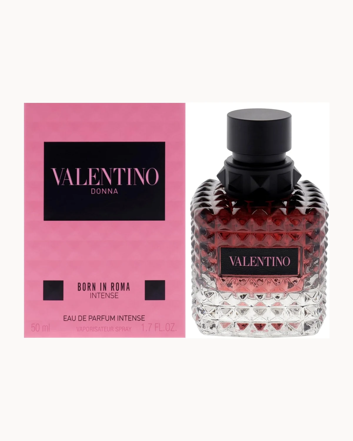 Frasco de Donna Born In Roma Intense de Valentino, perfume diseñador mujer