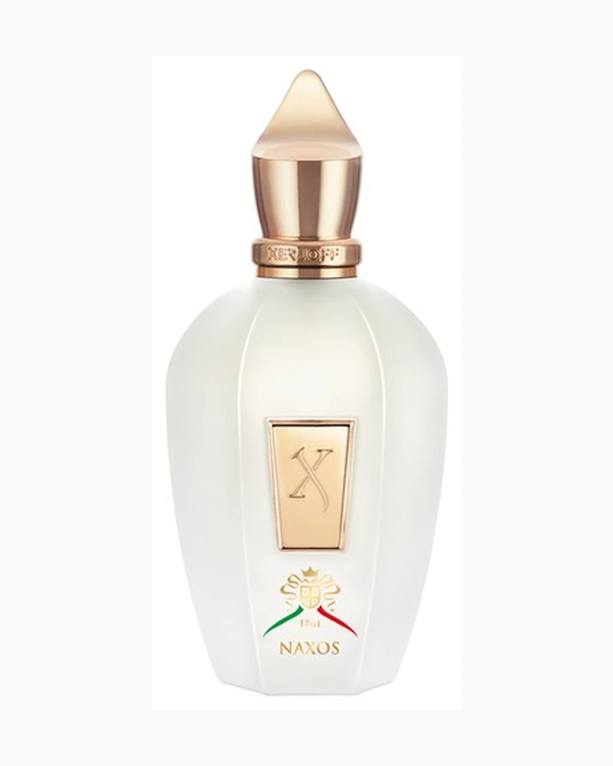 Frasco de Naxos de Xerjoff, perfume nicho hombre