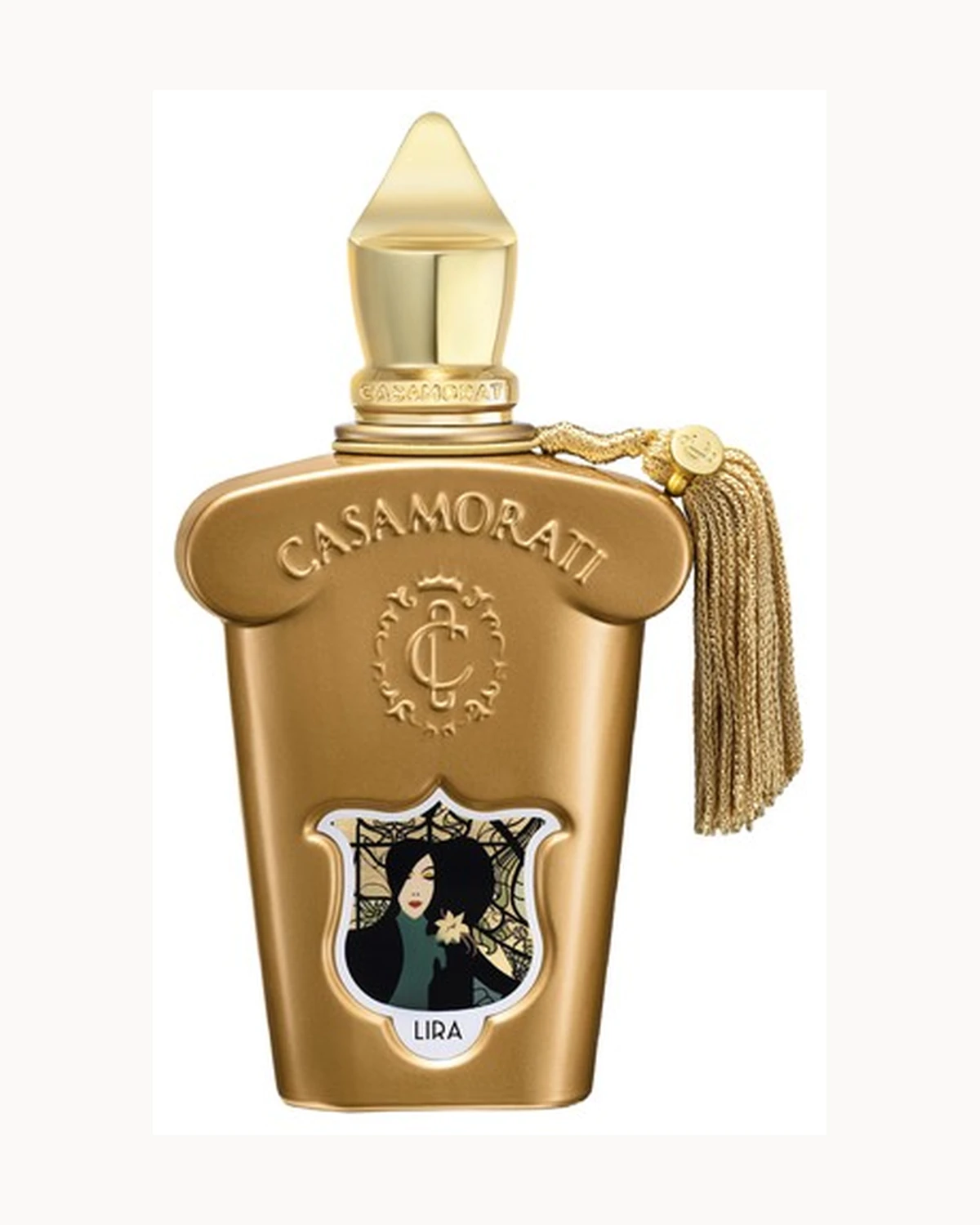 Frasco de Lira de Xerjoff, perfume nicho mujer